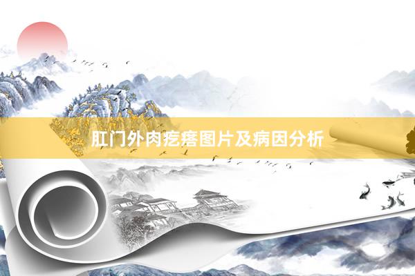 肛门外肉疙瘩图片及病因分析